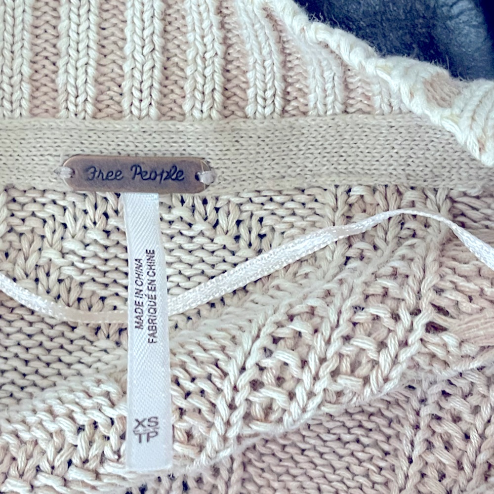 Free People All Washed Out Cardi Cardigan Sweater - Picture 3 of 3